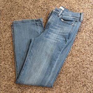 AYR Women's Straight Leg THE POP Jeans - Light Blue size 28 28L